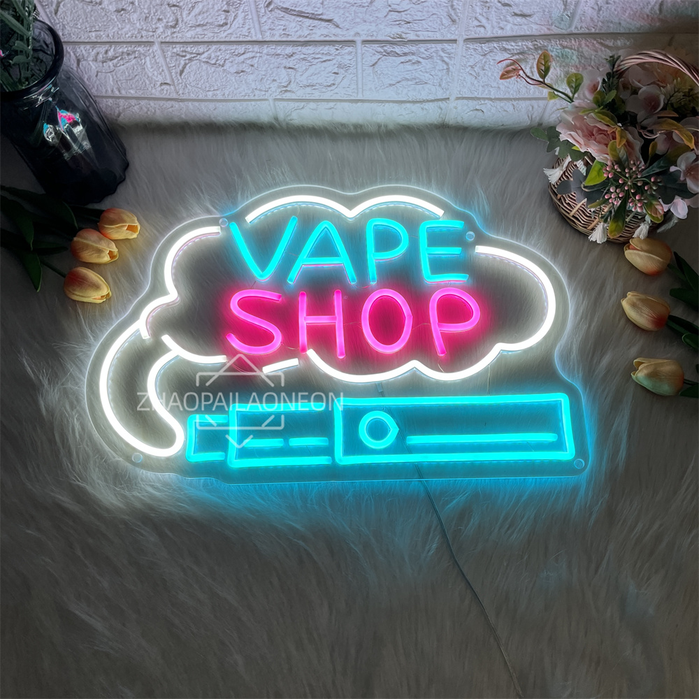 Vaping Shop - VAPE SHOP LEDネオンサイン 壁飾り パーティー バー装飾