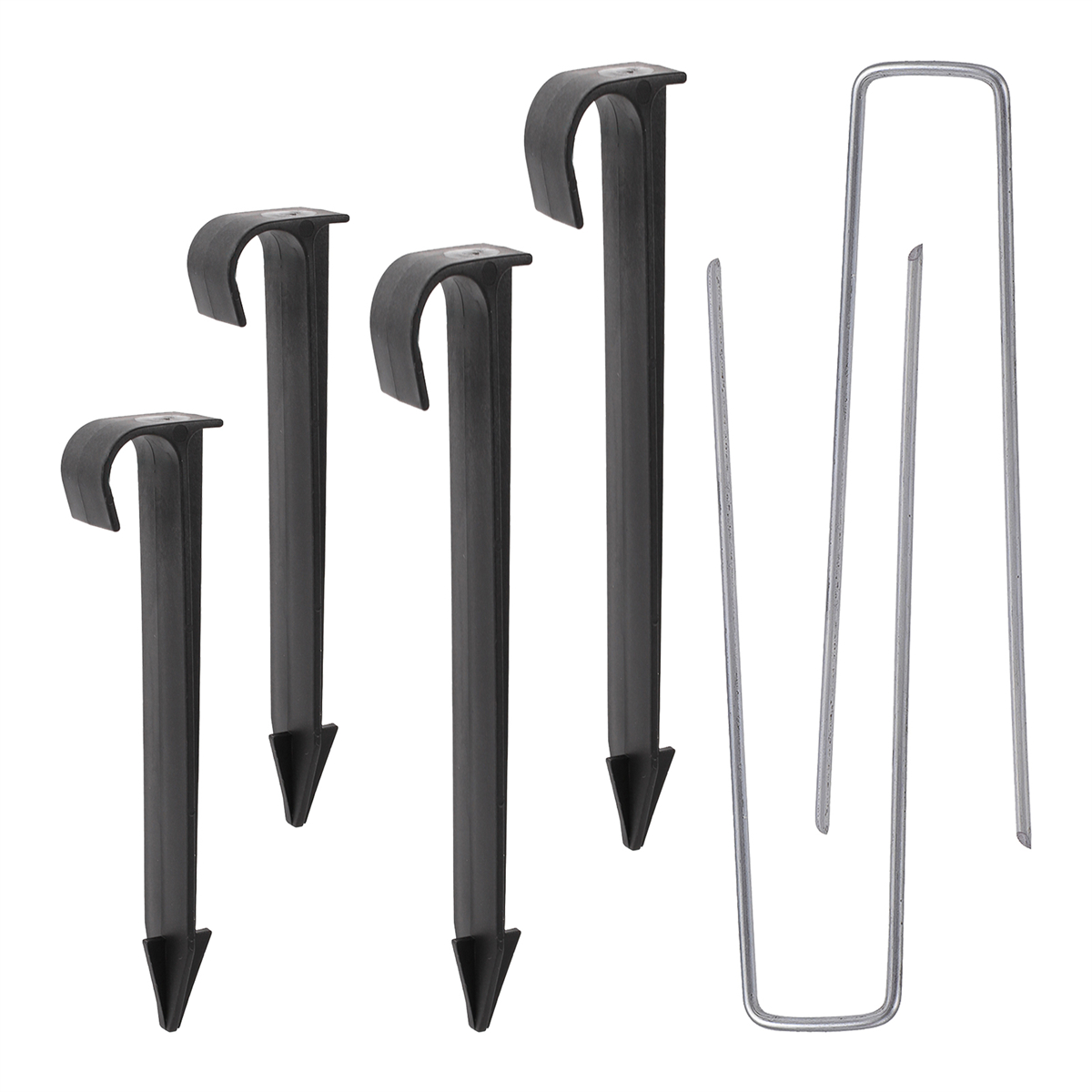 Weed Vaping Accessories - ホースブラケット U 字型防草布グランドネイル DN16/20mm PE パイプグランドステーク雑草除去カバー温室マルチフィルム固定装置