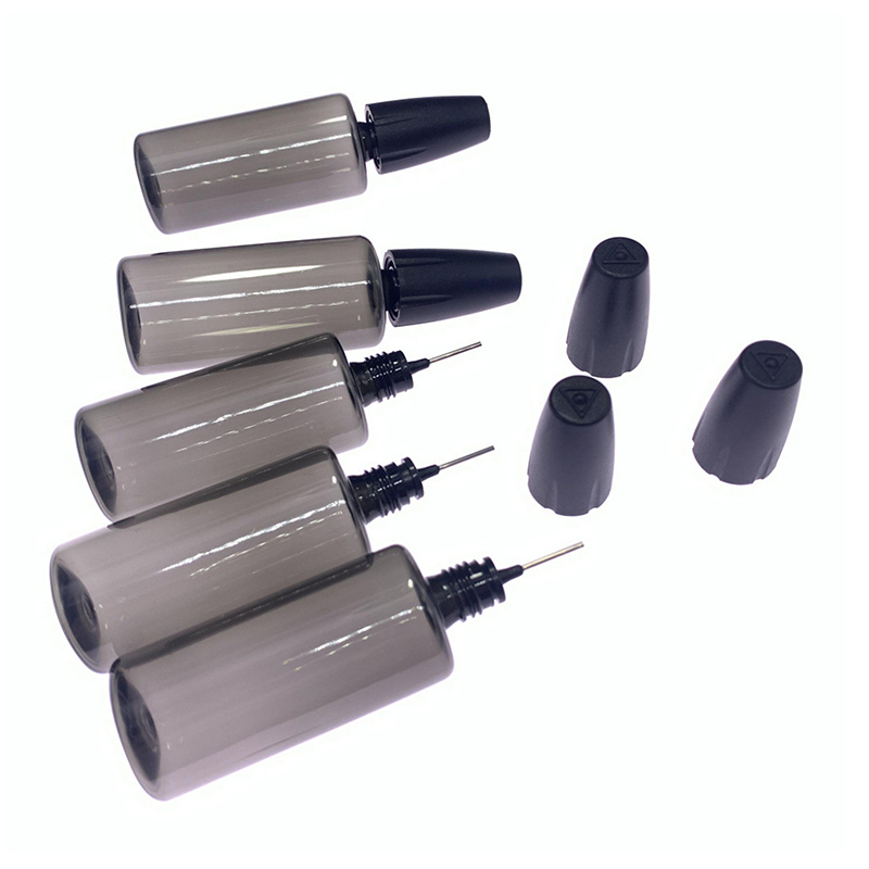 Accessories For Vaping - 1セット30ML PET透明バイアル、長い細い針先のドロッパーボトル付き、ベープオイルアクセサリー液体ジャー用「」