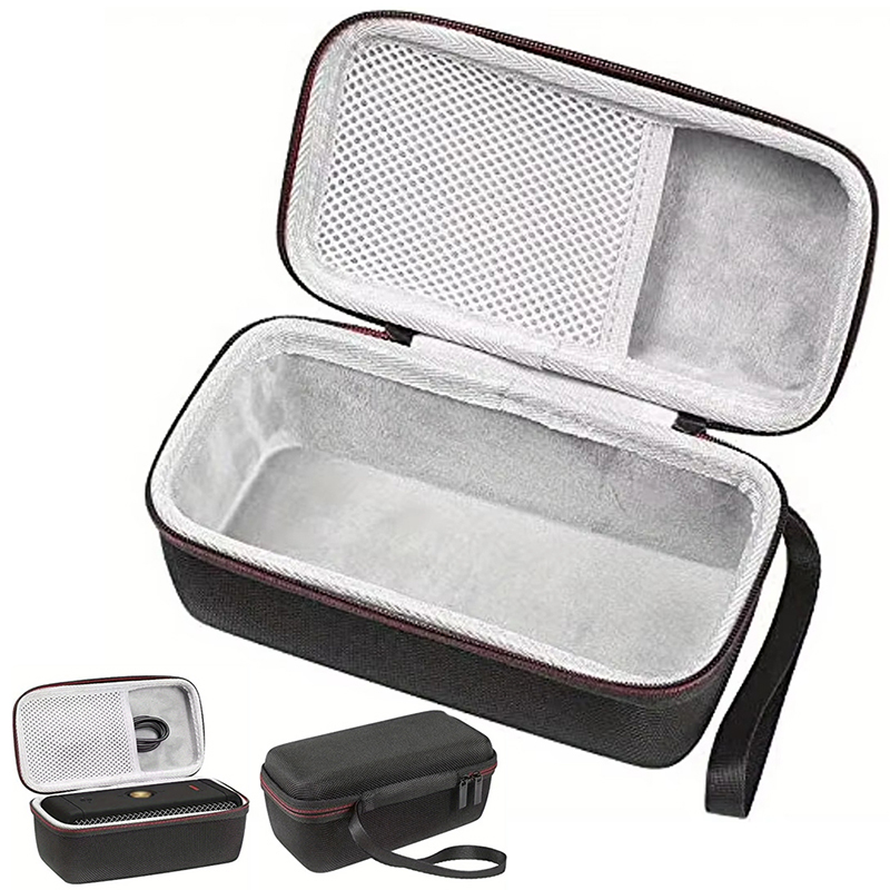 Anker Speaker Soundcore Boom 2 - ポータブル EVA バッグ MARSHALL EMBERTON ワイヤレススピーカー用傷防止収納バッグ耐衝撃完全保護ケースストラップ付き