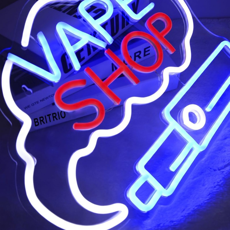 LEDネオンサイン,タバコ店,窓ディスプレイ,ガレージ,男の - Vaping Store のレビューと価格