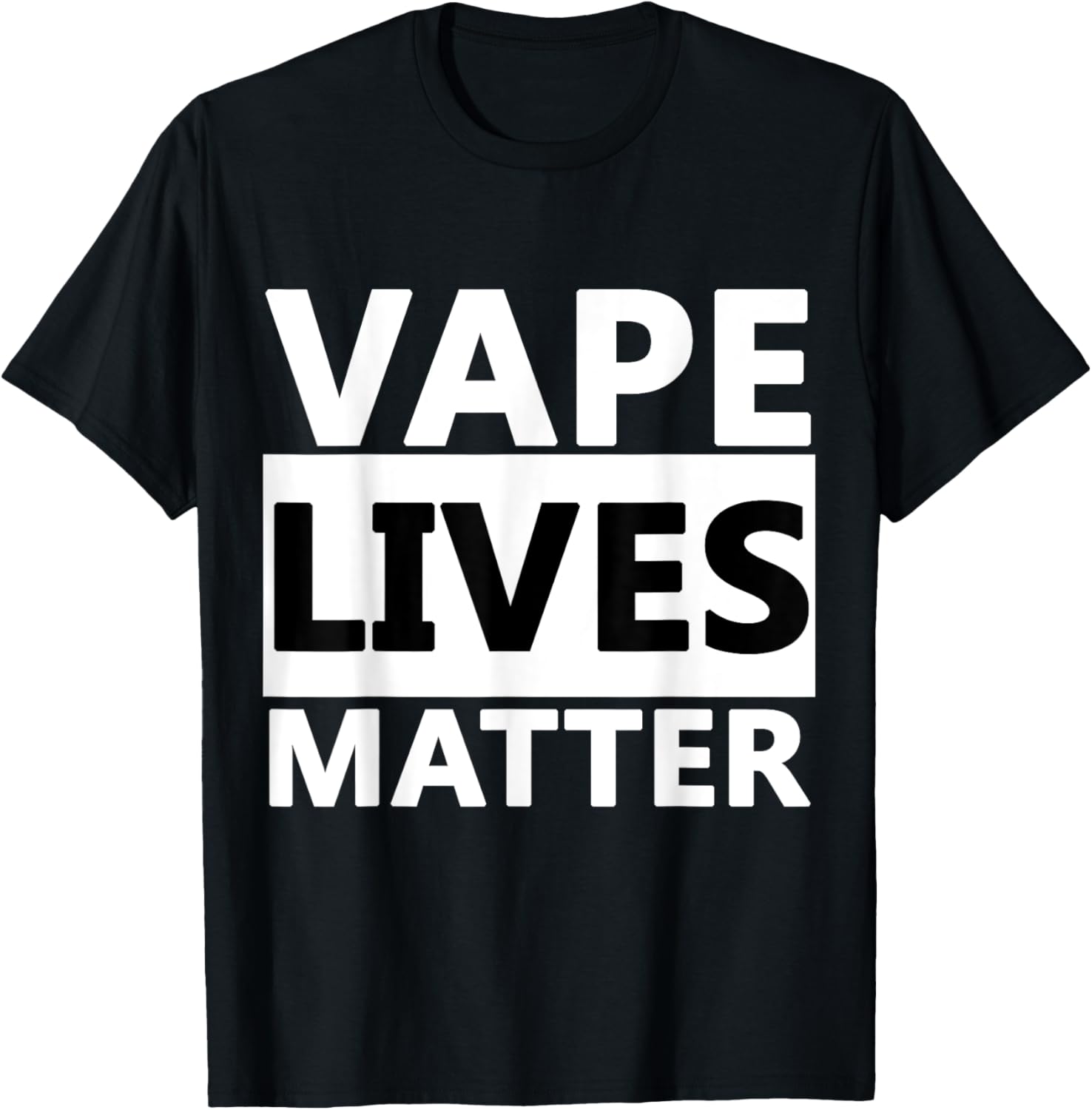 Vape Lives Matter グラフィック コットン  - Vaping Shop のレビューと価格