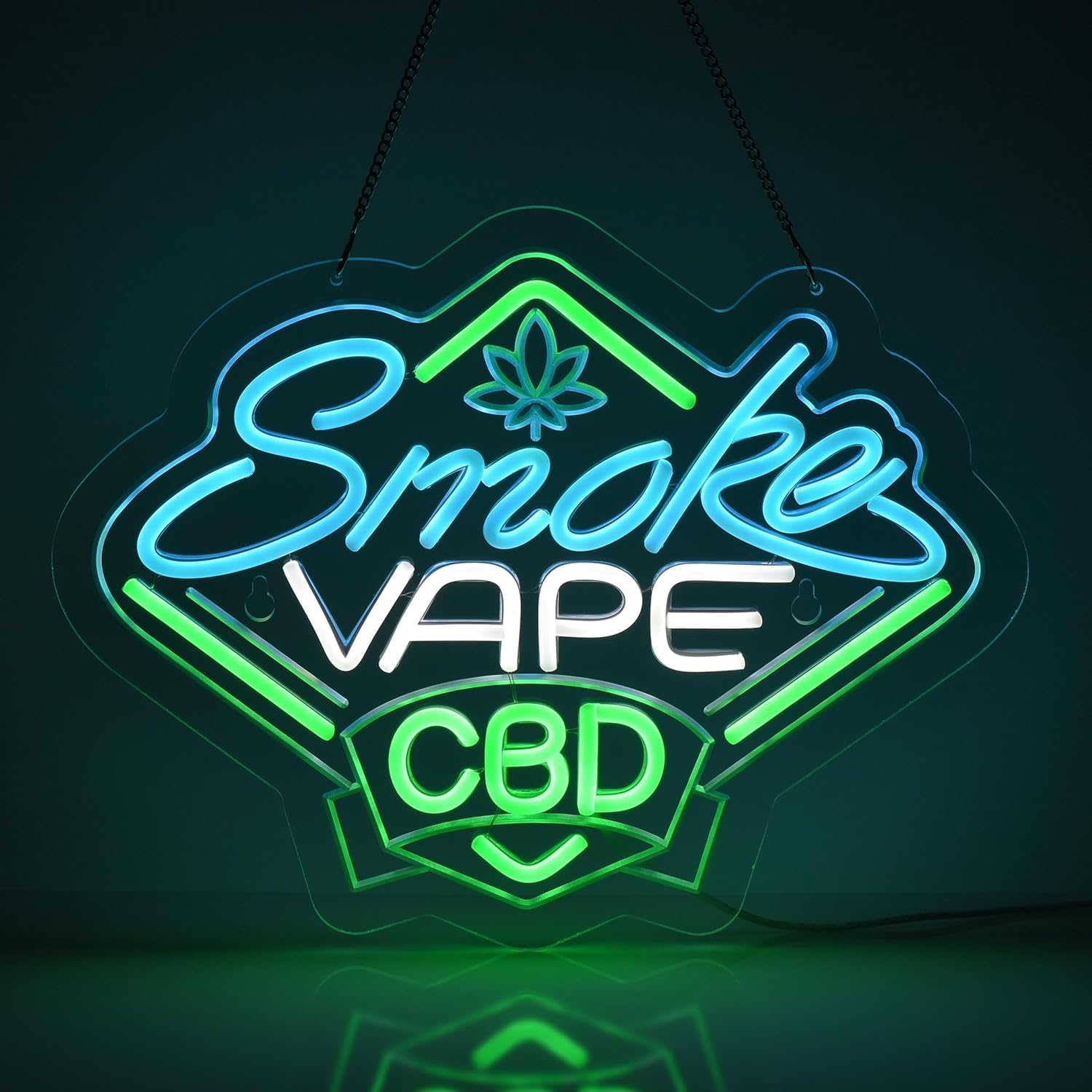煙草・電子タバコ店用ネオンサイン、ネオンライト、壁掛けアート - Vaping Shop のレビューと価格