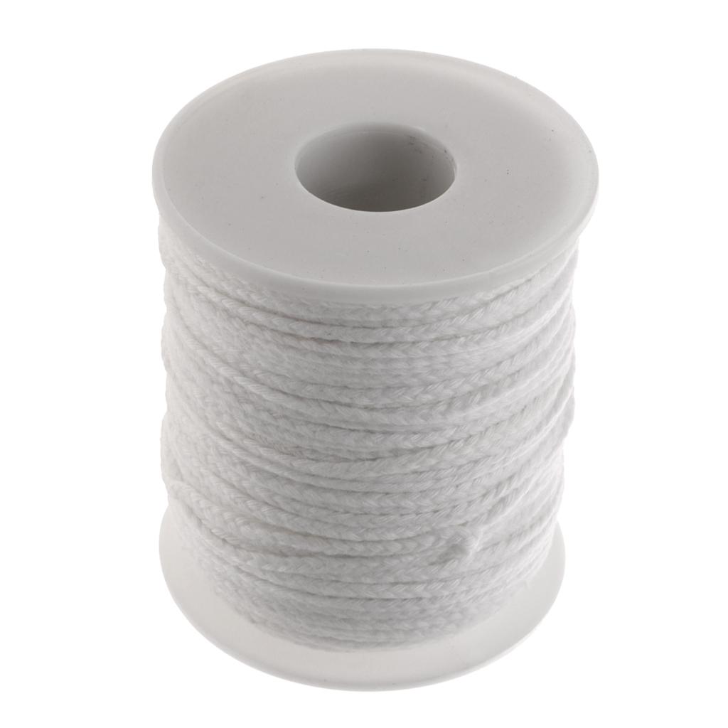 オーガニックキャンドル芯 太綿芯 スプール DIYキャンドル - Cotton Wick Organic のレビューと価格
