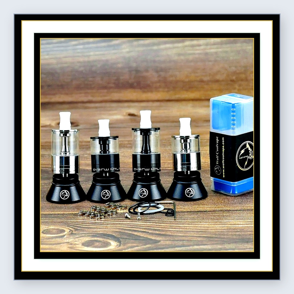 Dvarw MTL FL RTA 24mm リビルド可能なア - Vape Coil Replacement のレビューと価格