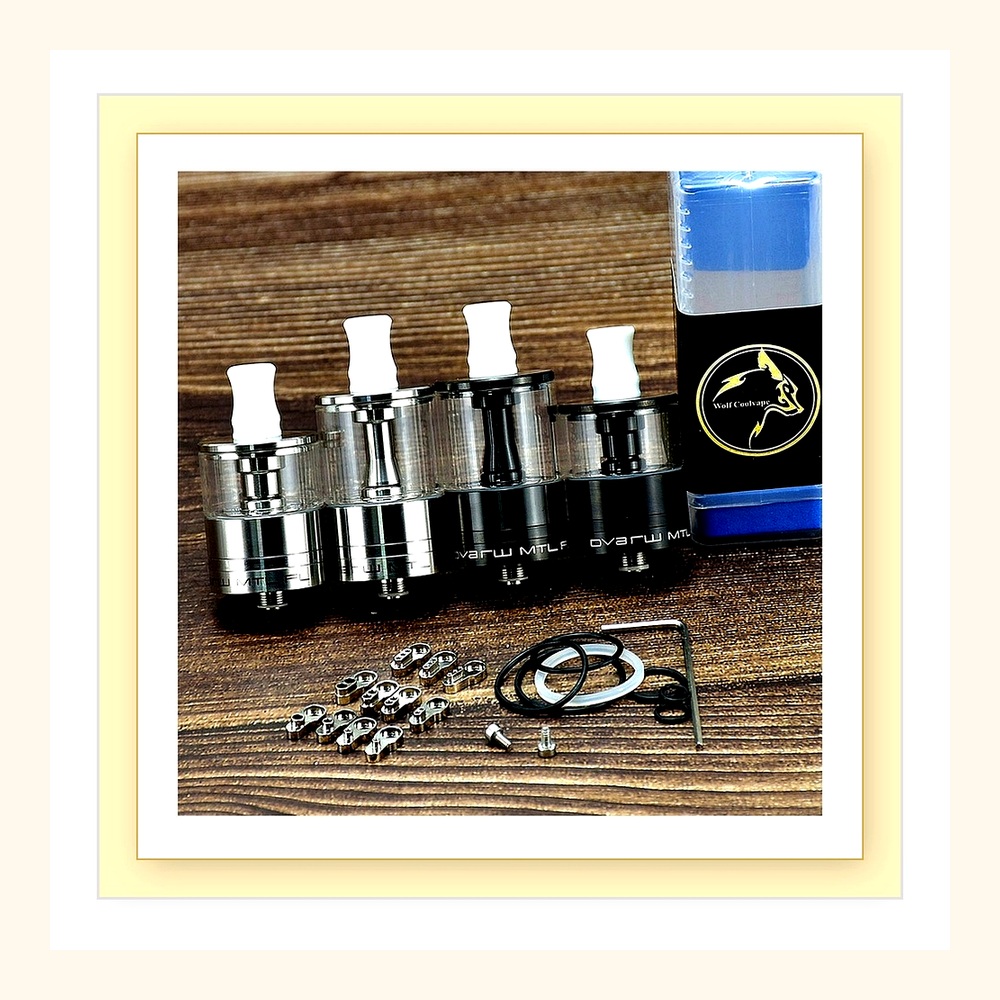 Dvarw MTL FL RTA 24mm リビルド可能なア - Vape Coil Replacement のレビューと価格