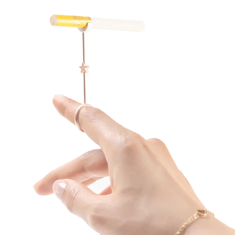 女性用シガレットスタンド,ゴールドリング,シック,ハンドフリ - Vape Ring のレビューと価格