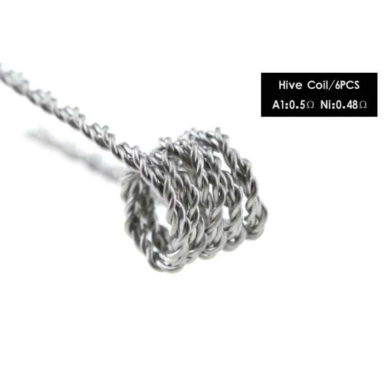 48個セット 8 in 1 プレビルトコイル クラプトンコイ - Clapton Wire Pre Built のレビューと価格