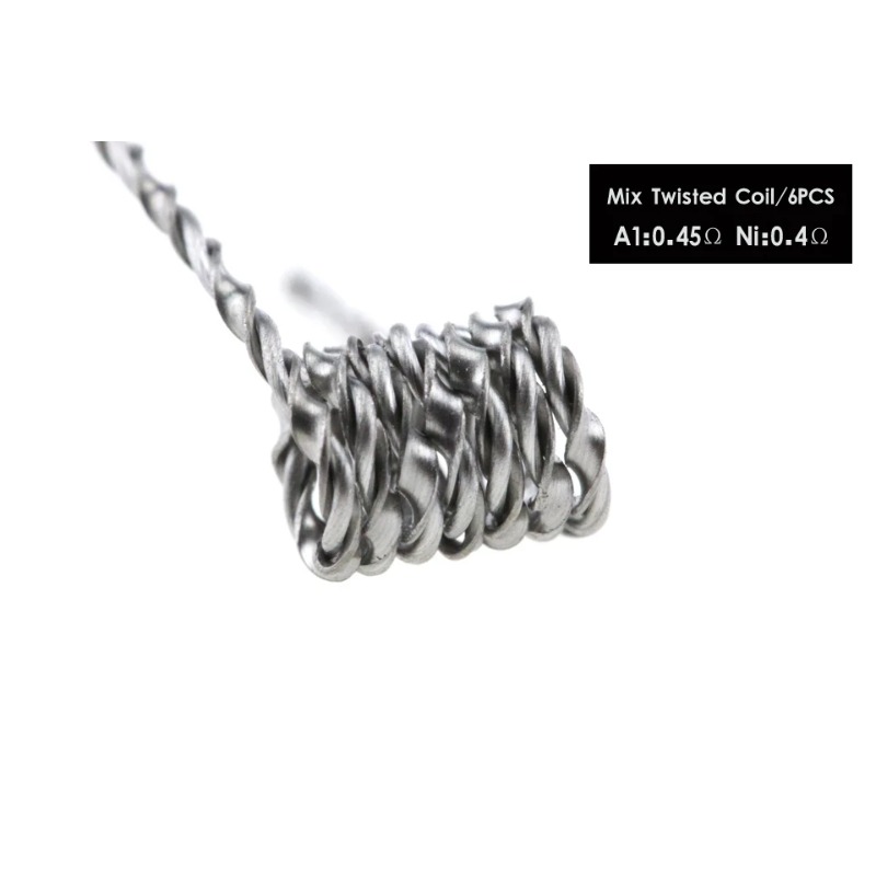 48個セット 8 in 1 プレビルトコイル クラプトンコイ - Clapton Wire Pre Built のレビューと価格